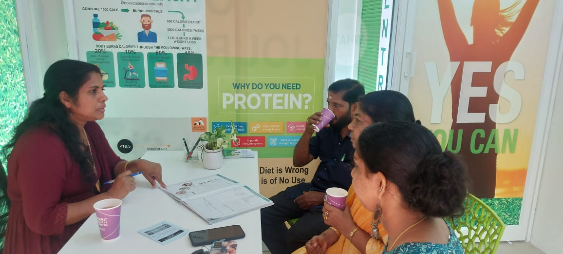 One-to-one nutrition consultation